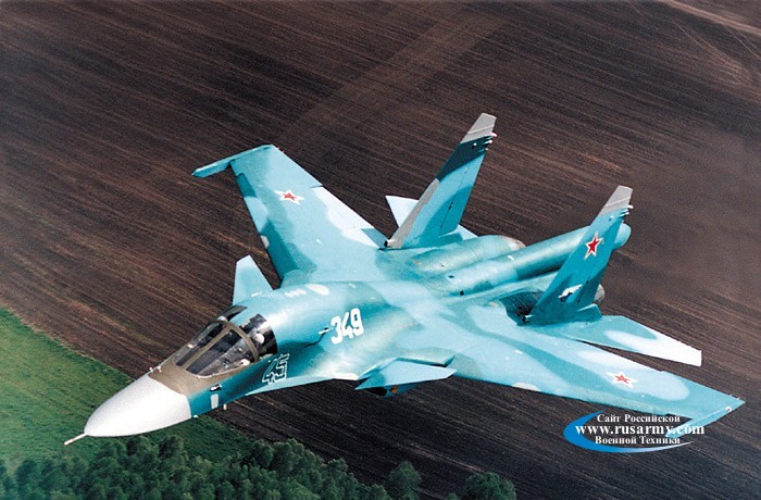 RusArmy.com - Авиация - Фронтовой бомбардировщик Су-32 - Фото